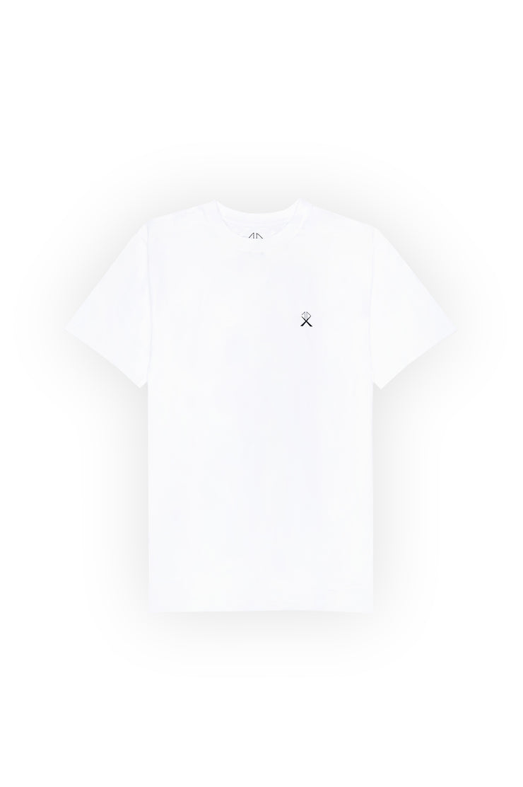 JDX T-Shirt backprint – white